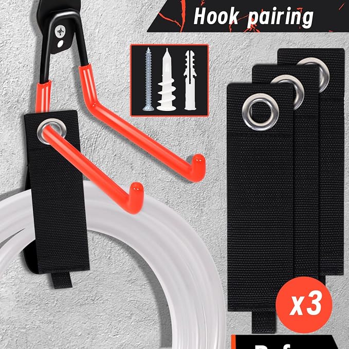15 pcs Garage Wall Hooks Garage Storage Hook - Image 6