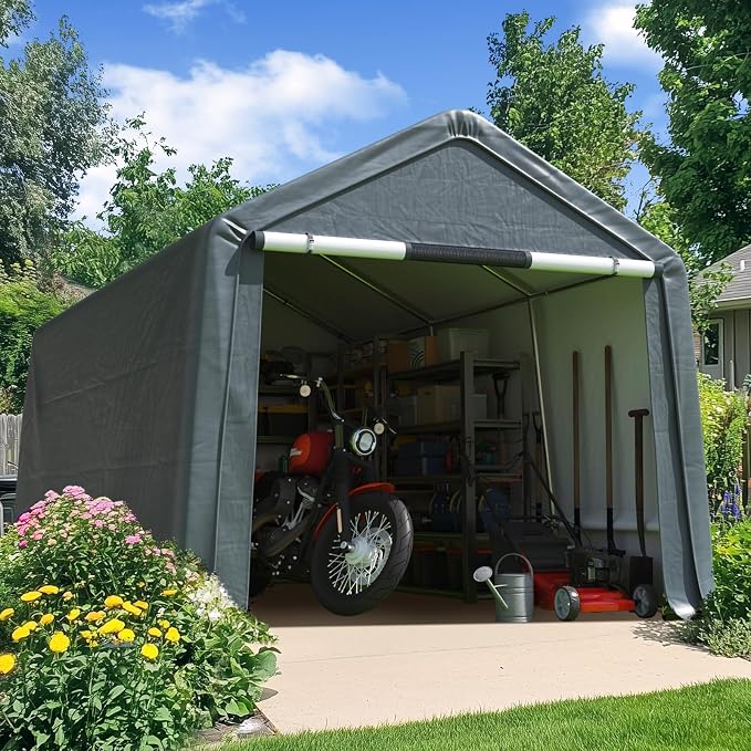 Quictent Heavy Duty 8x14FT Carport Shelter by QUICTENT