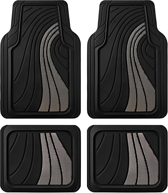Road Comforts Car Floor Mats Full Set – Front & Rear Car Floor Mats by RoadComforts