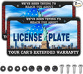 License Plate Frames Black and White License Plate Cover Car’s Extended by Unknown