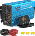 2000 Watt Inverter Pure Sine Wave DC 24V to 110V/120V AC Power Inverters by LCYMW