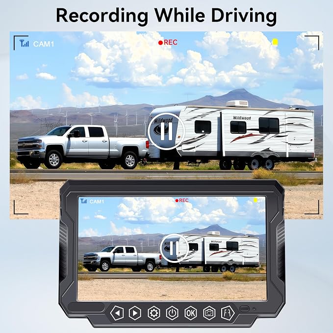 RV Backup Camera Wireless 7-inch - Image 6