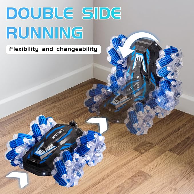 Remote Control Car, 2.4 Ghz 4WD Gesture Sensing RC Stunt Car, Double Sided 360° - Image 4