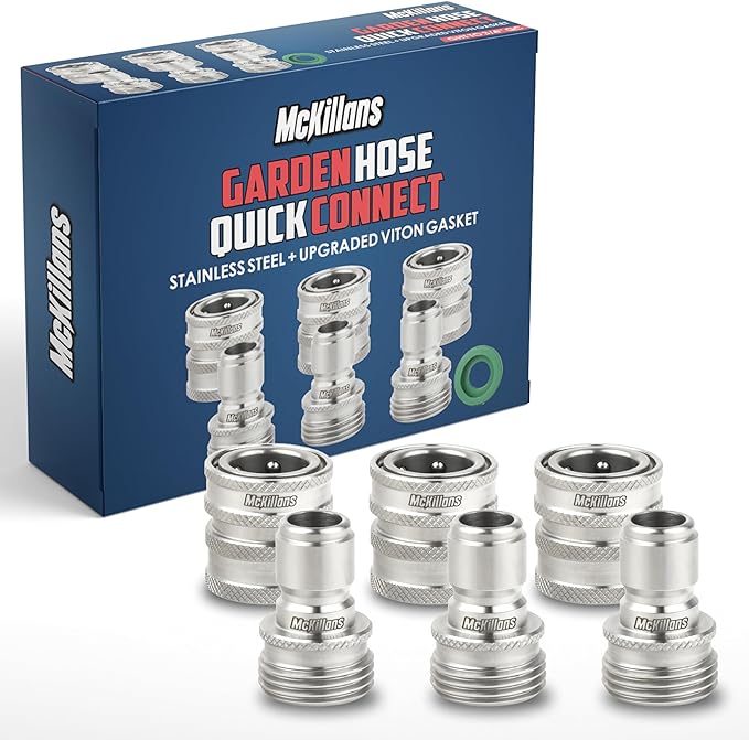 McKillans® Water Hose Quick Connect 3 Pack by McKillans