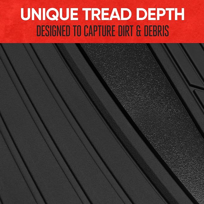 Motor Trend Rubber Car Floor Mats - Image 4
