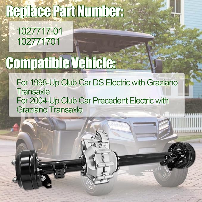 1027717-01 102771701 Rear Axle Assembly - Image 2
