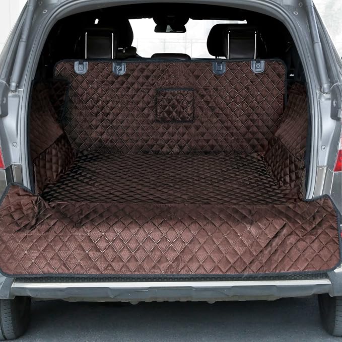PETICON SUV Cargo Liner for Dogs, Waterproof Pet Cargo Cover Dog Seat Mat for by PETICON