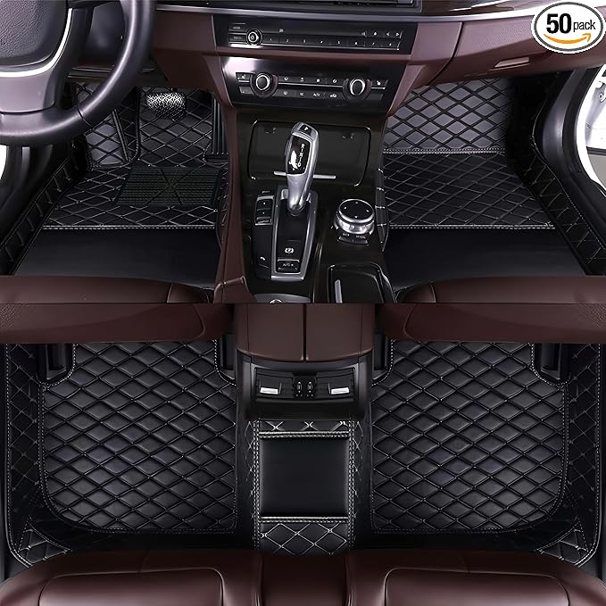 Custom Personalized Floor Mats for Cars，Luxury Full Coverage All Car Floor by Unknown
