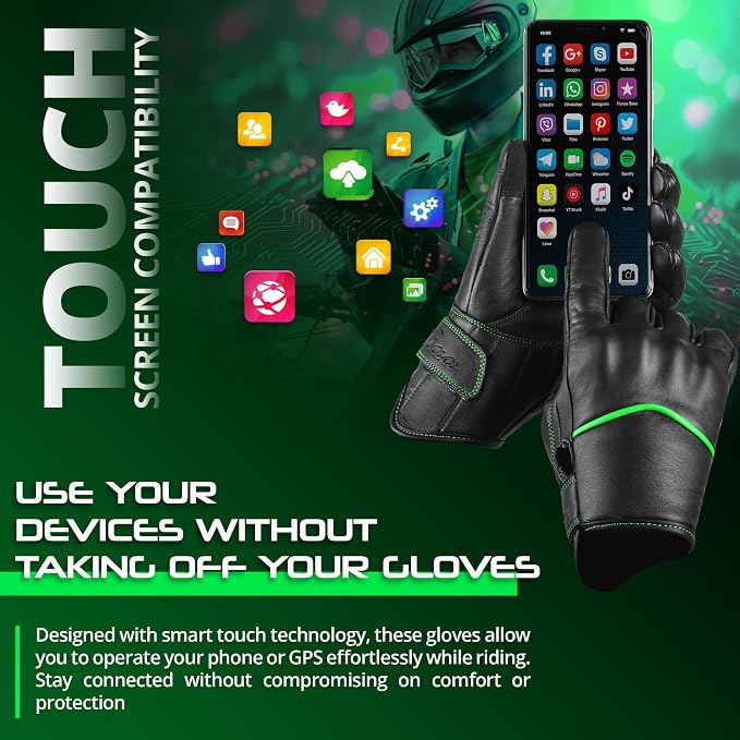 aasportx Motorcycle Gloves - Image 4