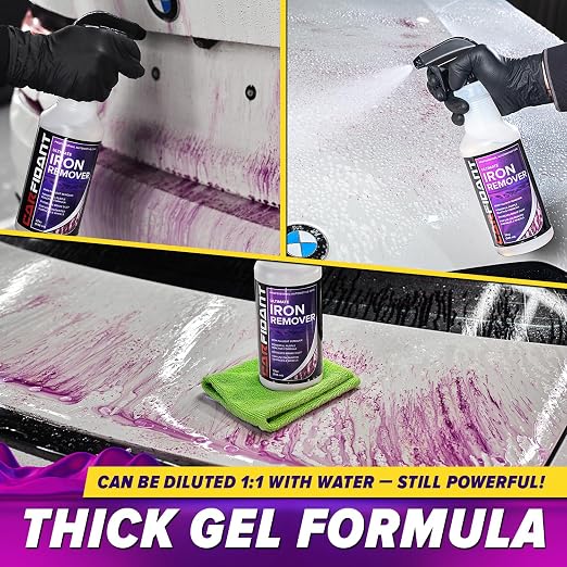 Iron Remover for Car Detailing – Iron Decon Spray, Pulls Out Brake Dust - Image 7