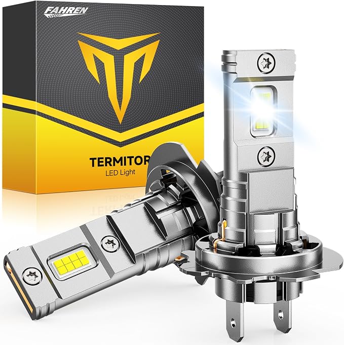 FAHREN 2025 Upgraded H7 Light Bulbs, Super Brighter Lighting Bulb, 1:1 Halogen by Fahren