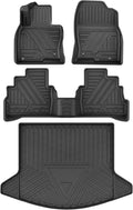 Floor Mats Set Fit for Mazda CX-5 2017-2021, Automotive 1st & 2nd Row Mats and by AUTOSAVER88