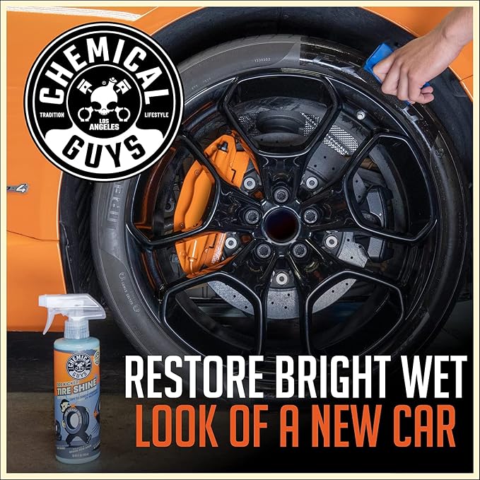 Chemical Guys Tire Kicker Sprayable Extra Glossy Tire Shine - Image 2