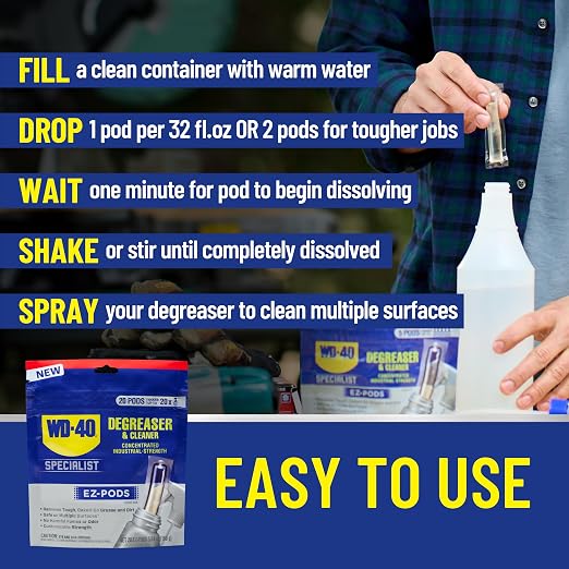 WD-40 Specialist Degreaser and Cleaner EZ-PODS, Customizable - Image 5