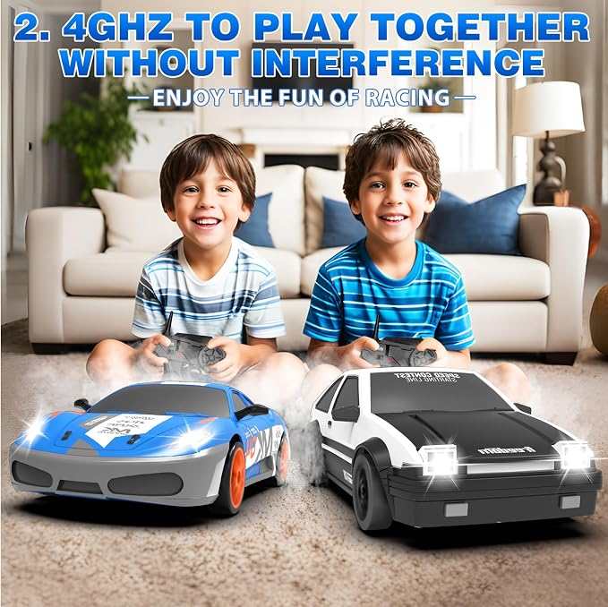 RC Drift Car 1/24 2.4GHz Remote Control Cars, 4WD High Speed Drift RC Cars - Image 6