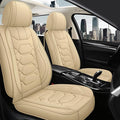 Pariitadin Leather Car Seat Covers Full Set, Waterproof Breathable Faux Leather by Pariitadin