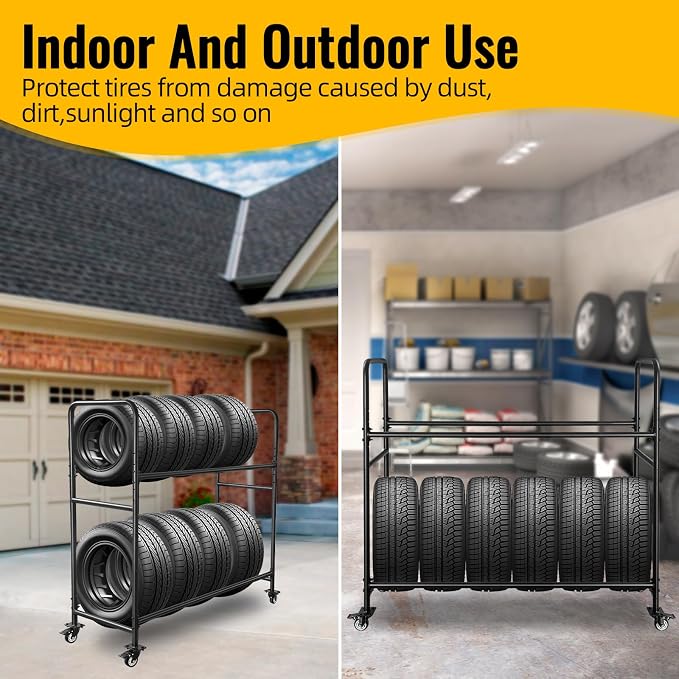60" Tire Storage Rack - Image 7