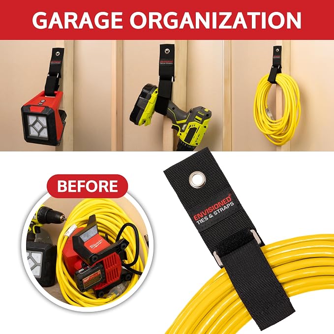 Heavy Duty Hanging Storage Cinch Straps - Image 5