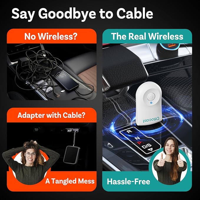 OTTOCAST Wireless Carplay Adapter 2025 - Image 8