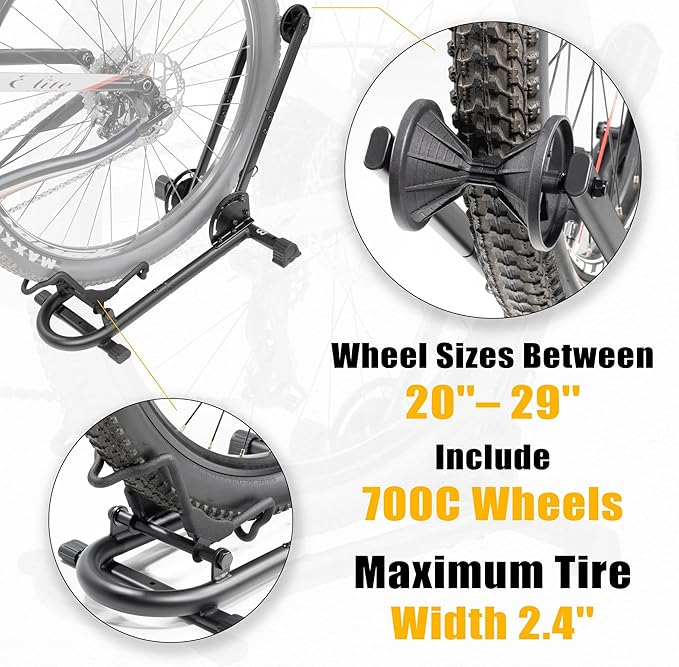 BikeHand Foldable Bike Stand Floor Rack | Sturdy & Durable Quick-Fold Design - Image 2
