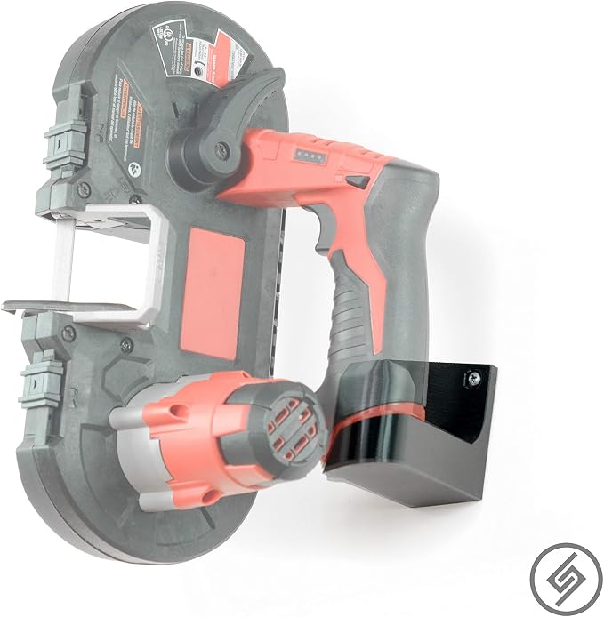 Spartan Mounts for Milwaukee M12 Tool | Wall Display Hook Holder Power Tool - Image 2