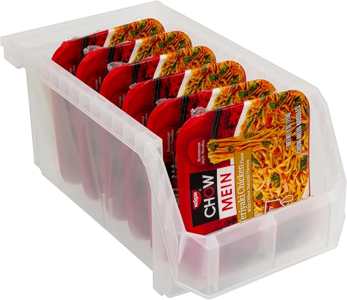 Plastic Containers for Organizing and Storage Bins for Closet, Garage or Pantry - Image 5