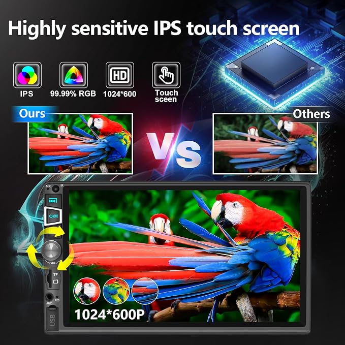 Double Din Car Stereo Compatible - Image 3