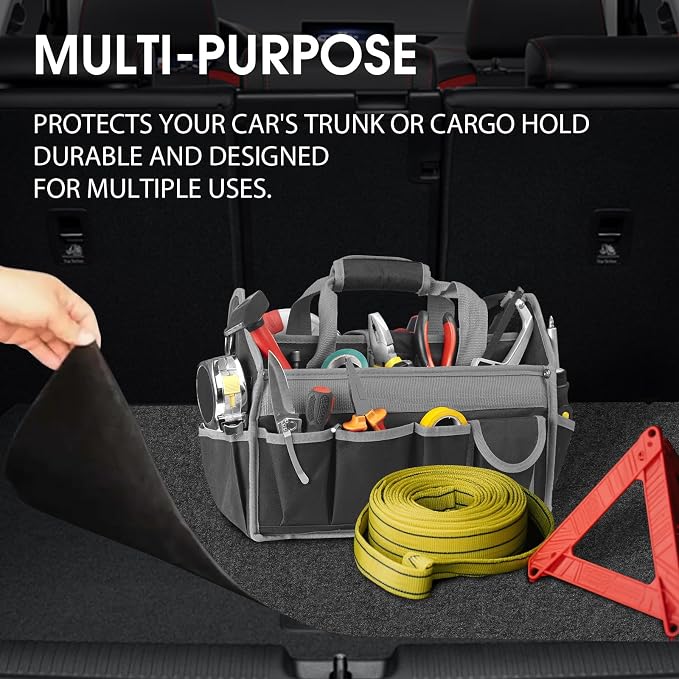 GlowShade Oil Spill Mat, 36 X 60 Inch Garage Floor Mat Under Car, Absorbent Oil - Image 7