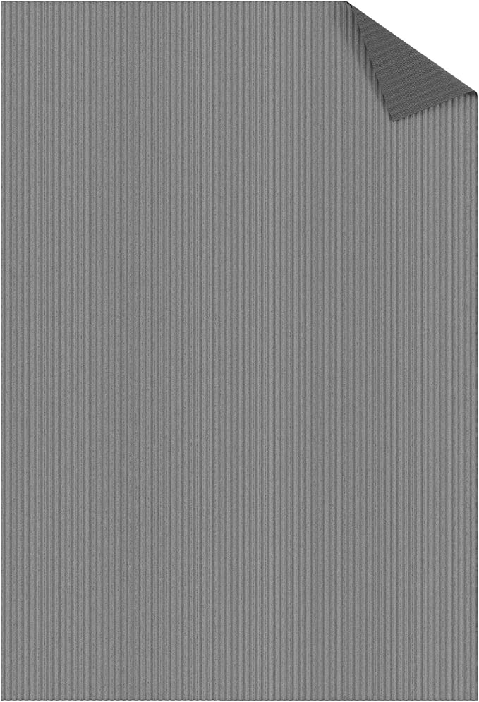 Ottomanson 6'6" x 11' Mud Mat Area Rug Scraper Carpet - Image 8