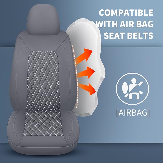 Seat Covers for Car, Breathable and Waterproof Car Seat Covers, Premium - Image 5