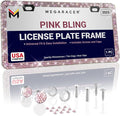 Glamorous Bling License Plate Frame by MegaRacer