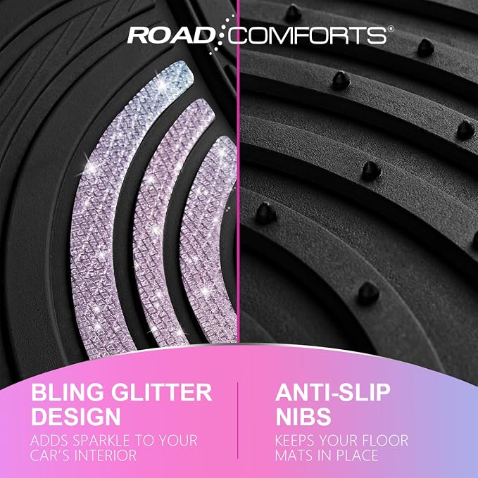 Road Comforts Car Floor Mats Full Set – Front & Rear Car Floor Mats - Image 5