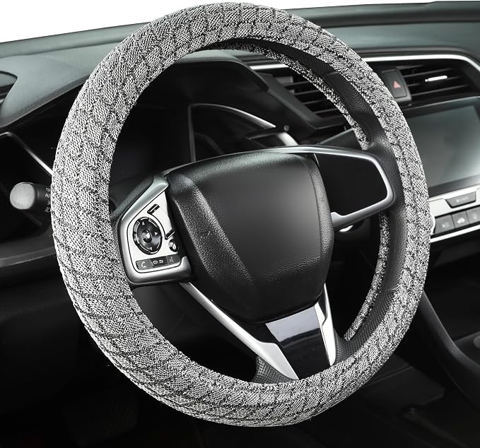 Auto Newer Breathable Steering Wheel Cover Suitable by AutoNewer