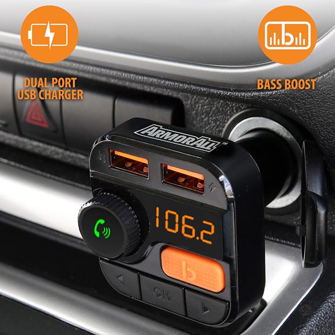 Xtreme Digital Lifestyle Accessories Armor All Wireless Bluetooth FM Transmitter - Image 5