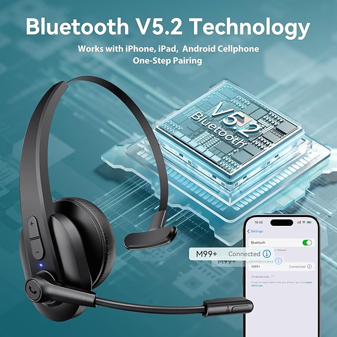 Bluetooth Headset with USB Dongle - Image 6