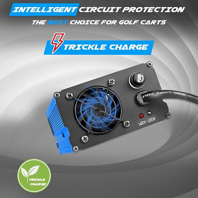 10 Amp 48 Volt Golf Cart Battery Charger - Image 3
