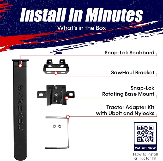 SawHaul Snap-Lok Universal Chainsaw Carrier Kit - Image 6