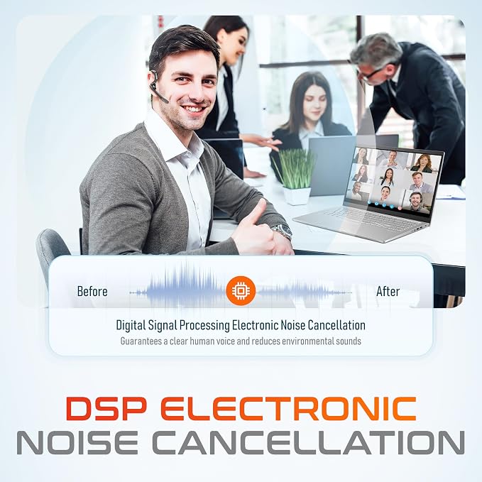 Delton Wireless Headset for Computer - Image 3