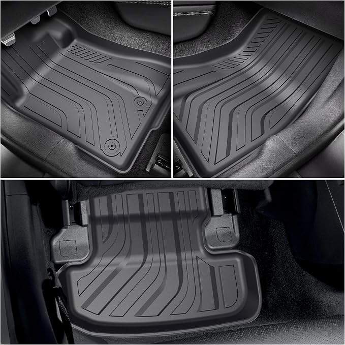 All Weather Floor Mats for Ford Mustang 2015-2017 2018-2024, Cover Protection - Image 6
