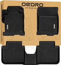 OEDRO Floor Mats Fit for Honda Accord Sedan 2017-2013, TPE All Weather Accord by OEDRO