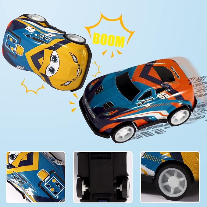 36PCS Mini Pull Back Cars for Kids Toddlers 3-5 4-8 Years Old, Race Cars Party - Image 2