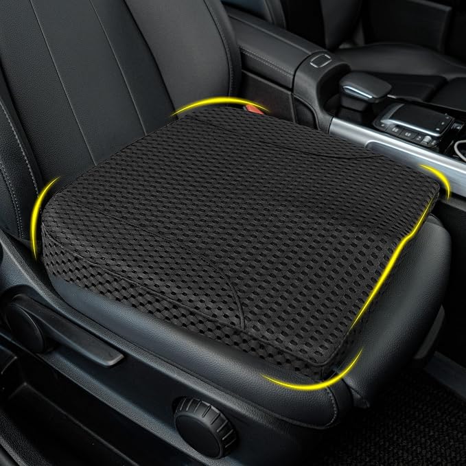 Car Seat Cushion, Comfortable Memory Foam Seat Pillow - Image 9