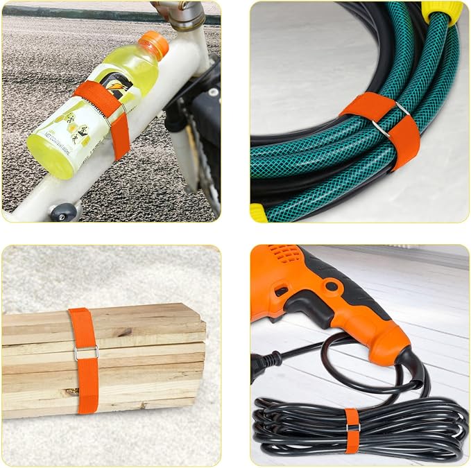 1"x16ft Hook and Loop Straps - Image 5