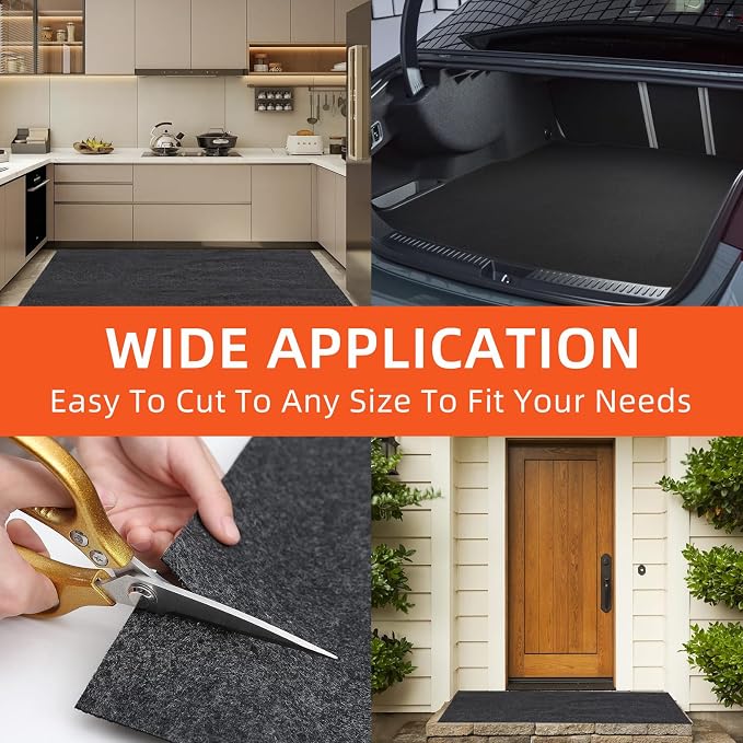 Garage mats for Floor Upgraded, 17 x 7.4 Ft, Garage Floor mats for Under car - Image 4