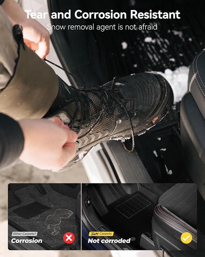3W Floor Mats & Cargo Liner – Full Set - Image 6