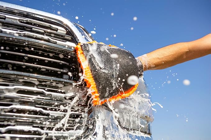 Car & RV Wash Brush Kit 48-144״ Long Extendable Handle Car, Truck Washing Kit - Image 8