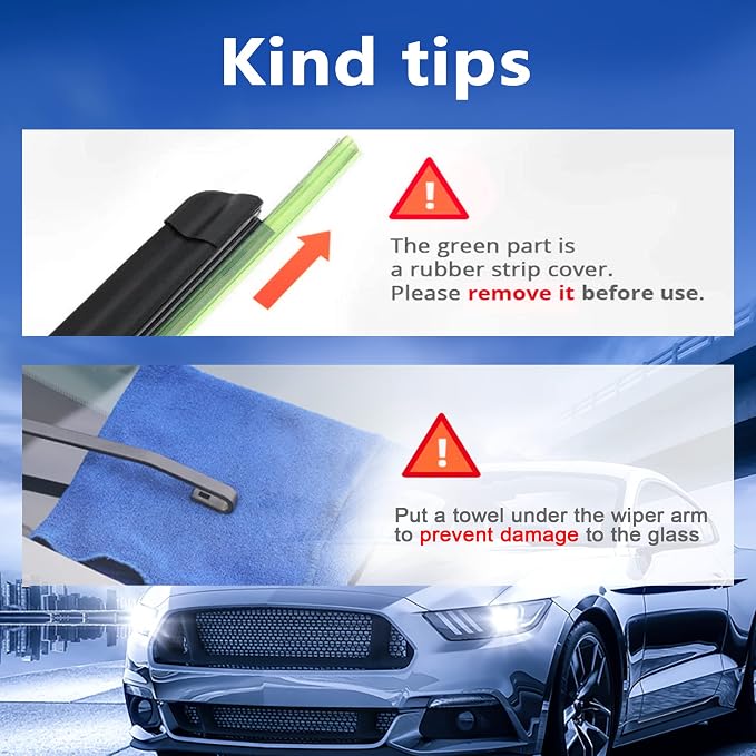 Windshield Wiper Blade Set Replacement - Image 6