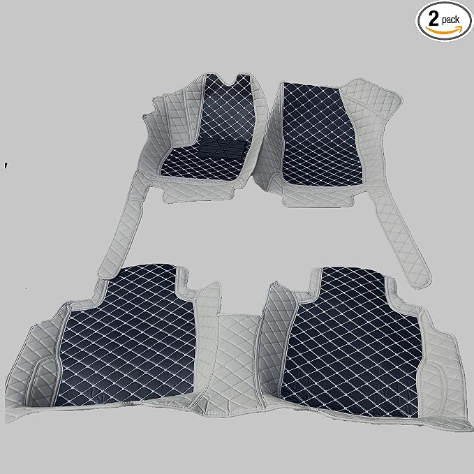 Custom All-Weather Protection Luxury Leather Floor Mats by JTXWANG