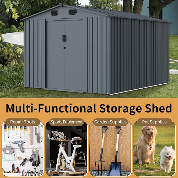 Outdoor Storage Shed 8x10 FT - Image 6