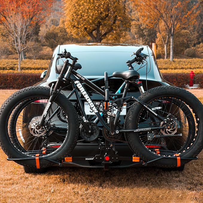 Platform 2 EBike Rack for Car Hitch Bike Rack for SUV RV Trucks Carrier Bicycle - Image 7